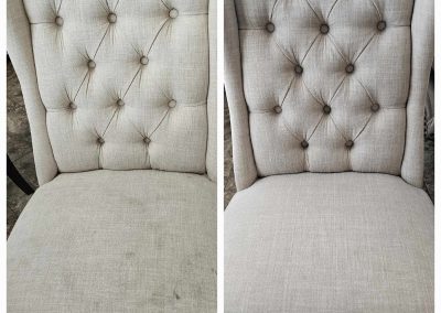 tall chair upholstery cleaning